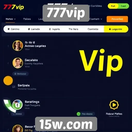 Recursos e funcionalidades do 777vip para usuários